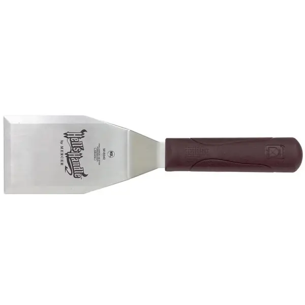 Hamburgerspatel | HELLS HANDLE | RVS | 125x100
