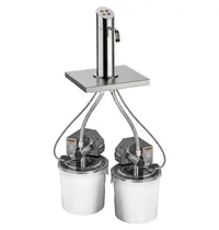 Bereila Emmerdispenser | DispoElectric | 10+10L | Instelbare Porties | 230V | Ø104x385(h)mm 