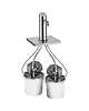 Bereila Emmerdispenser | DispoElectric | 10+10L | Instelbare Porties | 230V | Ø104x385(h)mm 