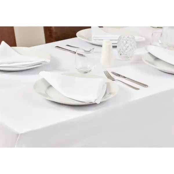 Tafelkleed | OCCASIONS | Polyester | Wit | 1150x1150mm