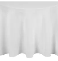 Mitre Essentials Tafelkleed | OCCASIONS | Polyester | Wit | Rond | Ø2300mm 
