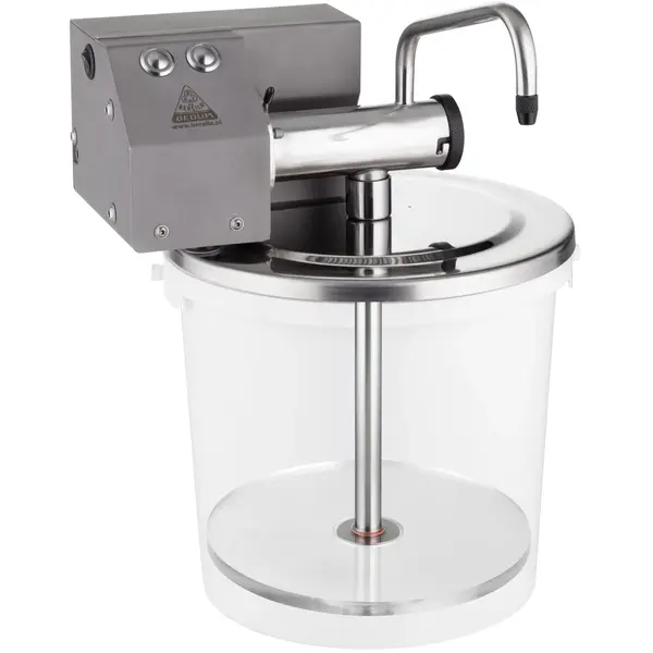 Emmerdispenser | DispoJet | 10L | Dikke Sauzen | LED (Geel) | Instelbare Porties | 230V | Ø275x255(h)mm