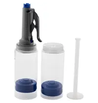 Bereila Sausdispenser | MAX | Instelbare Porties (3.75-20ml) | Incl. 2 Containers (750ml) 