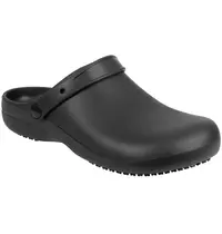 Nisbets Essentials Horecaklomp | Zwart | Antislip | Div. Maten