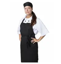 Nisbets Essentials Halterschorten | Polyester/Katoen | Zwart | 2 Stuks | 800x660mm