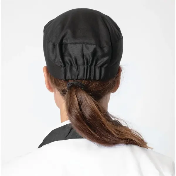Koksmuts | Katoen/Polyester | Zwart | Skullcap | 2 Stuks | Universeel Maat