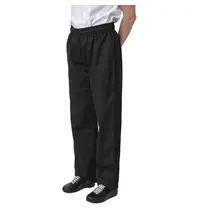 Nisbets Essentials Koksbroek | Polyester/Katoen | Zwart