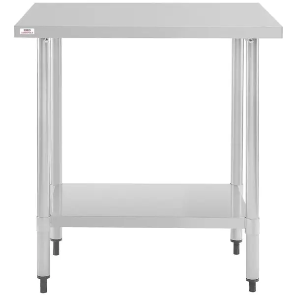 Werktafel | RVS | Bodemschap | Zelfmontage | 800x600x900(h)mm