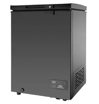 Nisbets Essentials Koel-/Vrieskist | Zwart | 93L | -28°C/+10°C | Statisch | Kanteldeksel | 574x564x845(h)mm