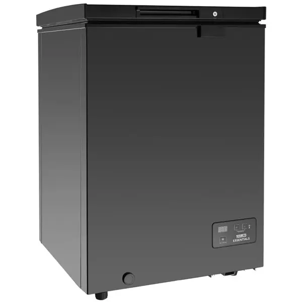 Koel-/Vrieskist | Zwart | 93L | -28°C/+10°C | Statisch | Kanteldeksel | 574x564x845(h)mm