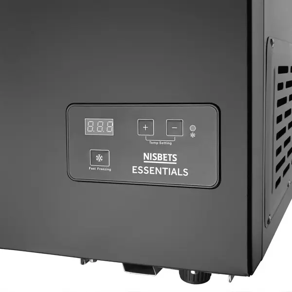 Koel-/Vrieskist | Zwart | 93L | -28°C/+10°C | Statisch | Kanteldeksel | 574x564x845(h)mm