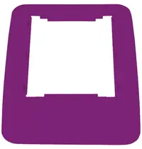 Probbax Deksel | Paars | Voor Inzet | Probbax Mix&Match | 325x455x20(h)mm 