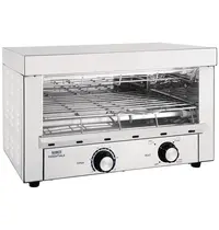 Nisbets Essentials Salamander Toaster | 1 Niveau | Elektrisch (Quartz) | 2.1kW (230V) | Timer | 440x280x275(h)mm