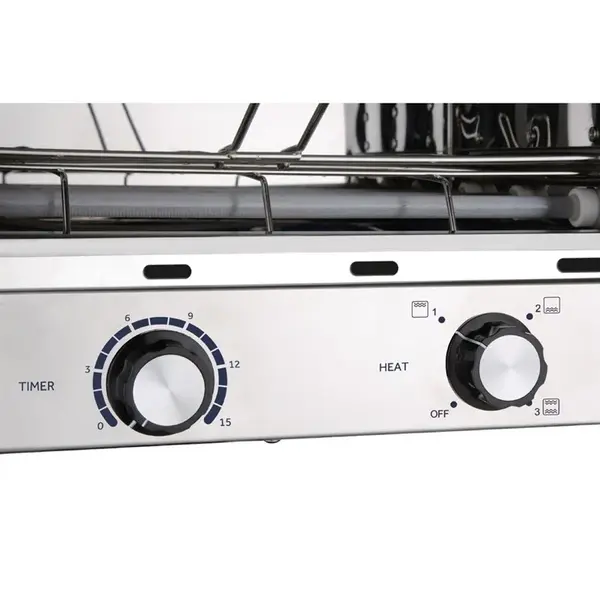 Salamander Toaster | 1 Niveau | Elektrisch (Quartz) | 2.1kW (230V) | Timer | 440x280x275(h)mm