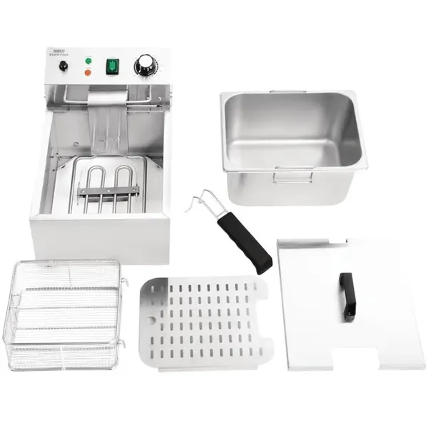 Friteuse | Elektrisch | 5L | 50°C/190°C | 3kW (230V) | 290x430x270(h)mm