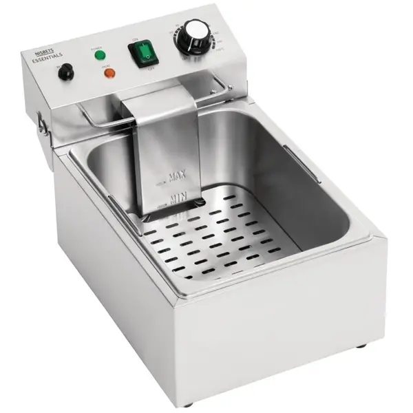 Friteuse | Elektrisch | 5L | 50°C/190°C | 3kW (230V) | 290x430x270(h)mm