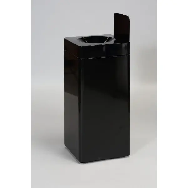 Displaypaneel | Zwart | Probbax Modulaire Vlamdovende Afvalbakken | 255x20x315(h)mm