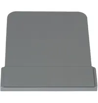 Probbax Displaypaneel | Grijs | Probbax Modulaire Vlamdovende Afvalbakken | 255x20x315(h)mm 