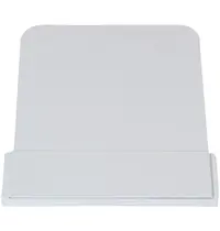 Probbax Displaypaneel | Wit | Probbax Modulaire Vlamdovende Afvalbakken | 255x20x315(h)mm 