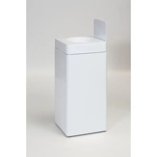 Displaypaneel | Wit | Probbax Modulaire Vlamdovende Afvalbakken | 255x20x315(h)mm