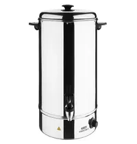 Nisbets Essentials Heetwaterdispenser | RVS | 20L | 30°C/100°C | 2.7kW (230V) | Ø380x535(h)mm