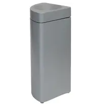 Probbax Afvalbak | Staal | Grijs | 36L | Open | Afvalscheiding | Vlamdovend | Modulair | 350x350x755(h)mm 