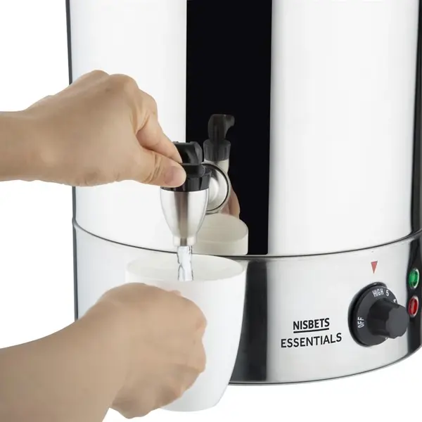 Heetwaterdispenser | RVS | 20L | 30°C/100°C | 2.7kW (230V) | Ø380x535(h)mm