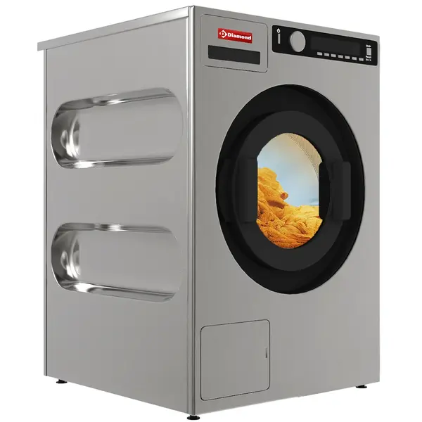 Wasmachine | APOLLO EVO | 6.5kg | Centrifuge (1400RPM) | Afvoerpomp | 3.2kW (230V/400V) | WiFi | 595x591x865(h)mm