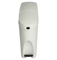 Probbax Pedaalemmer | Kunststof | Wit | 20L | Klapdeksel | 170x478x415(h)mm