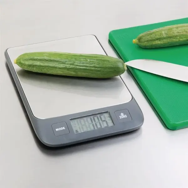 Keukenweegschaal | RVS/Kunststof | Max. 5kg | 1g Nauwkeurig | Draadloos | 220x150x20(h)mm