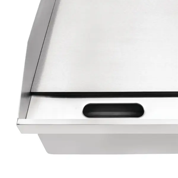 Bak-/Grillplaat | Elektrisch | Glad Oppervlak 480x310 (Staal) | 50°C/300°C | 3kW (230V) | 550x430x230(h)mm