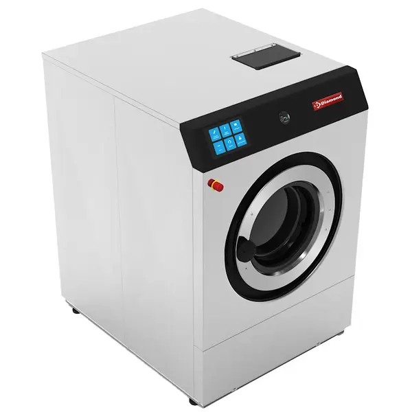 Wasmachine | TORNADO PLUS EVO | 23kg | Centrifuge (915RPM) | 17kW (400V) | Vloerbevestiging | Touchscreen + WiFi | 880x1100x1285(h)mm