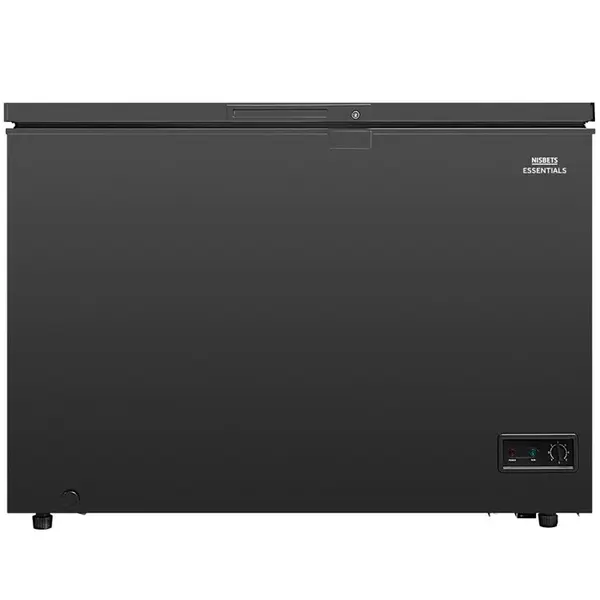 Vrieskist | Zwart | 282L | -18°C/-24°C | Statisch | Kanteldeksel | 1116x644x845(h)mm