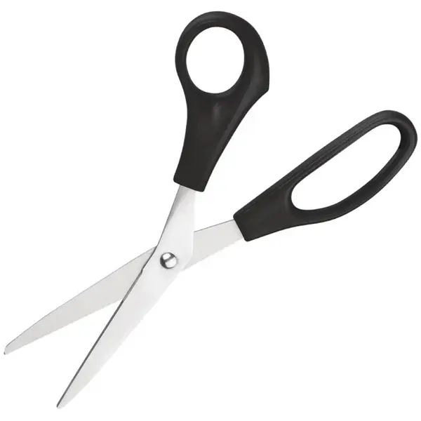 Keukenschaar | RVS | Zwart | Lengte 203mm