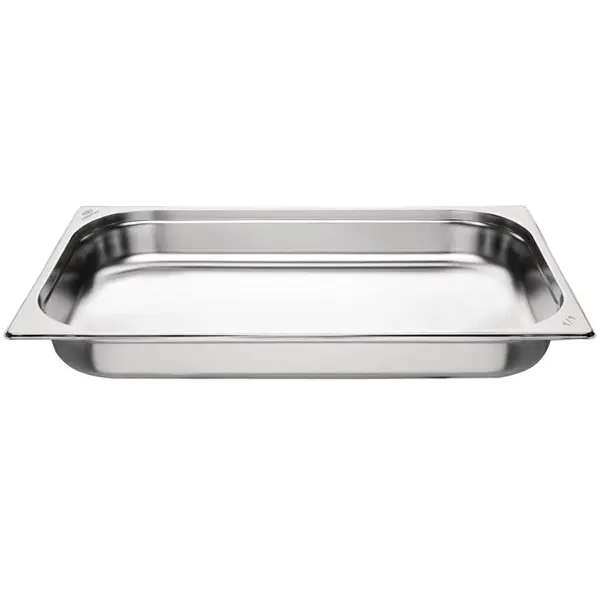 GN-Bakken | RVS | 1/1 GN | Hoogte 65mm | 3 Stuks | 530x325x65(h)mm