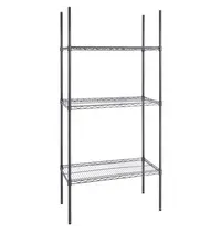 Nisbets Essentials Stelling | Staal | 4 Schappen | Zware Belasting | 915x457x1820(h)mm