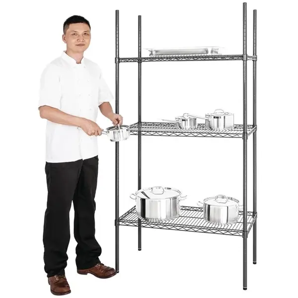 Stelling | Staal | 4 Schappen | Zware Belasting | 915x457x1820(h)mm