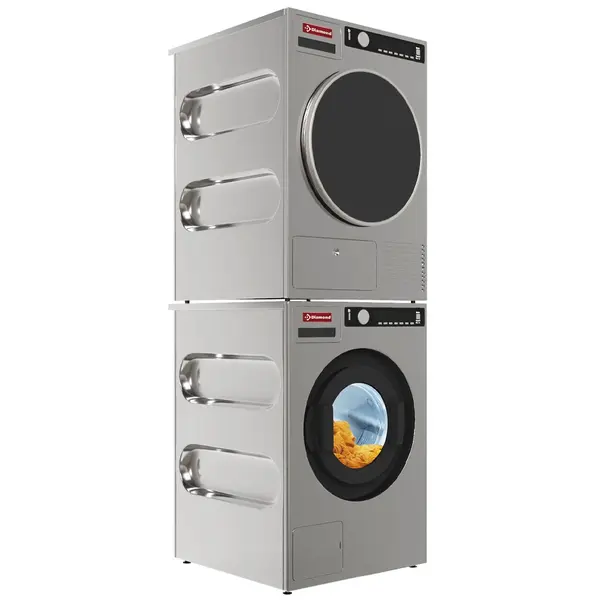 Wasdroger | APOLLO EVO | Elektrisch | 8kg | Afvoersysteem | 1.1kW (230V) | WiFi | 595x710x865(h)mm
