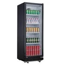 Nisbets Essentials Drankenkoeling | 346L | Zwart | 0°C/+10°C | Statisch + Ventilator | 620x635x1732(h)mm