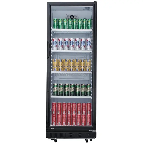 Koelkast | 346L | Zwart | 0°C/+10°C | Statisch + Ventilator | 620x635x1732(h)mm