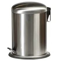 Probbax Pedaalemmer | RVS | 5L | Klapdeksel | Ø240x310(h)mm