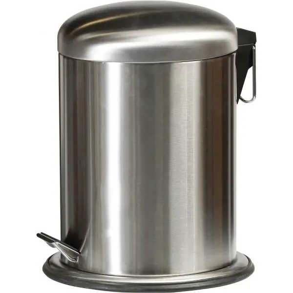 Pedaalemmer | RVS | 5L | Klapdeksel | Ø240x310(h)mm