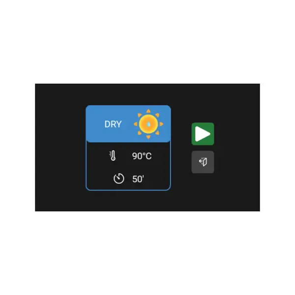 Wasdroger | ASTRA EVO | Gas | 11kg | Afvoersysteem | 23.5kW + 0.7kW (400V) | Touchscreen + USB | 789x796x1647(h)mm