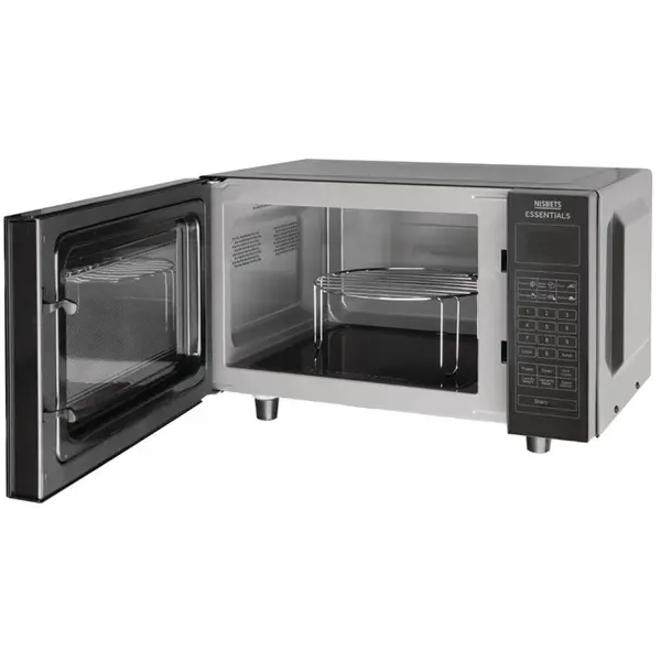 Combimagnetron | Zwart | 21L | 750W | Grillfunctie | Programmering | 230V | 492x380x298(h)mm