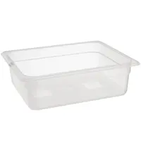 Nisbets Essentials GN-Bak | Polypropyleen | 1/2 GN | Hoogte 100mm | 325x265x100(h)mm 