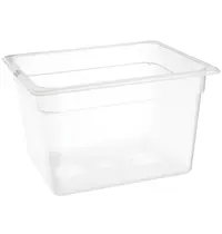 Nisbets Essentials GN-Bak | Polypropyleen | 1/2 GN | Hoogte 200mm | 325x265x200(h)mm 
