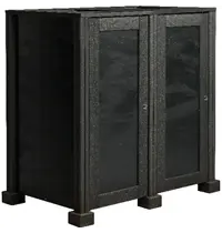 Probbax Afvalscheidingsstation | Zwart | 160L | Open | Afvalscheiding | 870x545x870(h)mm 