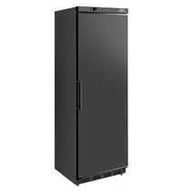 Nisbets Essentials Koelkast | 400L | Zwart | +2°C/+8°C | Statisch + Ventilator | Wielen | 600x595x1855(h)mm