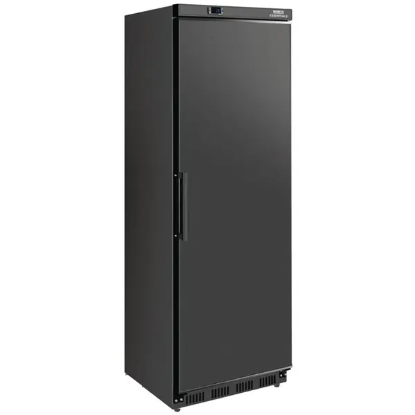 Koelkast | 400L | Zwart | +2°C/+8°C | Statisch + Ventilator | Wielen | 600x595x1855(h)mm