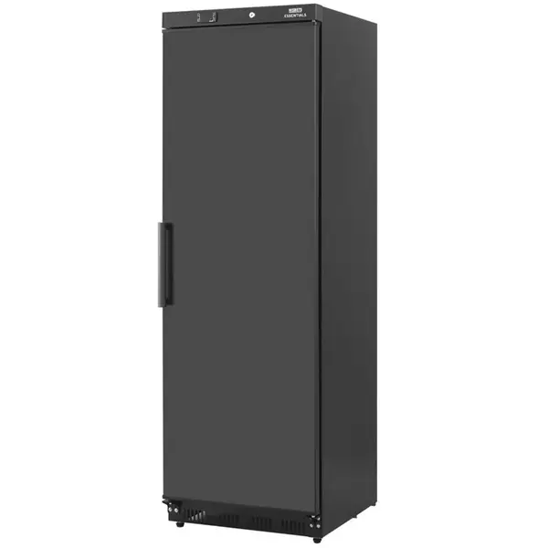 Koelkast | 400L | Zwart | +2°C/+8°C | Statisch + Ventilator | Wielen | 600x595x1855(h)mm